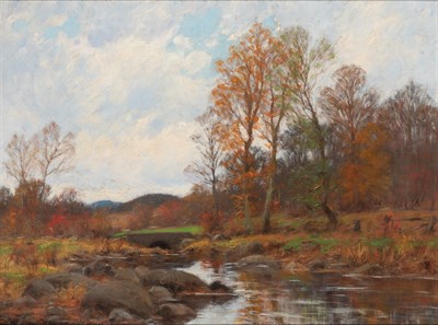 Lot 55 - William Merritt Post American, 1876-1958...