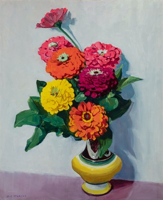 Lot 81 - Jane Peterson American, 1876-1965 Floral Still...