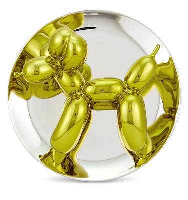Lot 87 - Jeff Koons (b. 1955) BALLOON DOG (YELLOW)...
