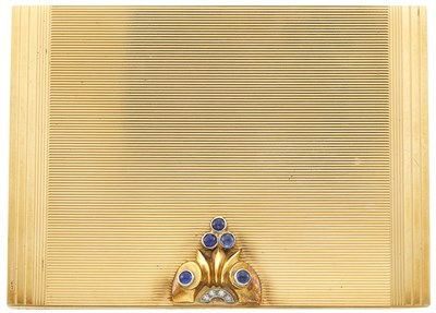 Lot 3 - CELESTE HOLM Van Cleef & Arpels Gold, Cabochon...