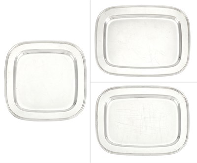 Lot 213 - Suite of Three Tiffany & Co. Sterling Silver...