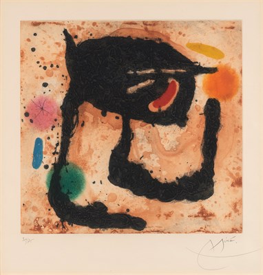 Lot 117 - Joan Miró (1893-1983) LE DANDY (DUPIN 492)...