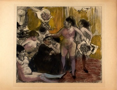 Lot 97 - [DEGAS] MAUPASSANT, GUY DE. La Maison Tellier....
