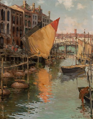 Lot 1039 - Charles Reiffel American, 1862-1942 Venice...
