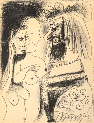 Lot 145 - Pablo Picasso (1881-1973) LE VIEUX ROI (BLOCH...