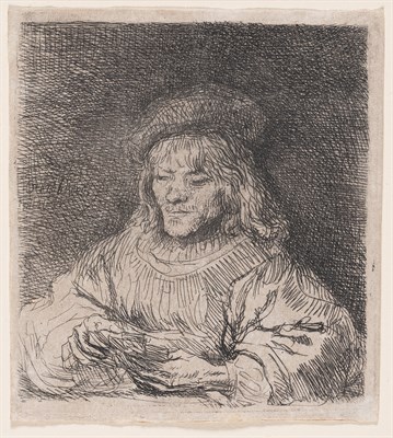 Lot 170 - Rembrandt van Rijn (1606-1669) THE CARD PLAYER...