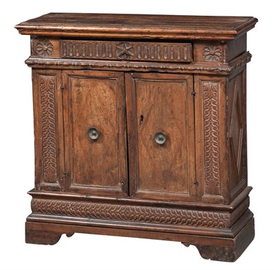 Lot 407 - Italian Renaissance Style Walnut Cabinet...
