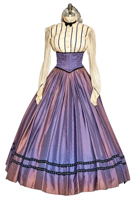Lot 19 - CELESTE HOLM Costume for Bloomer Girl, circa...
