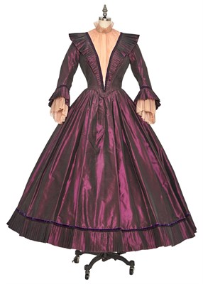 Lot 18 - CELESTE HOLM Costume for Bloomer Girl, circa...