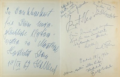 Lot 292 - [Opera] Vienna State Opera souvenir book with...