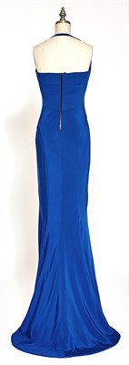 Lot 95 - TINA FEY Narciso Rodriguez blue dress worn to...