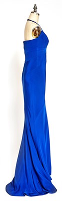 Lot 95 - TINA FEY Narciso Rodriguez blue dress worn to...