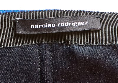 Lot 95 - TINA FEY Narciso Rodriguez blue dress worn to...