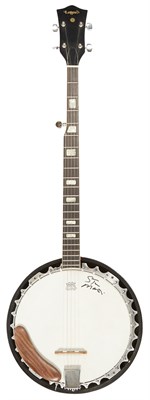 Lot 114 - STEVE MARTIN A Lotus Banjo signed by Steve...
