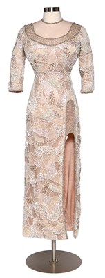 Lot 130 - DOLLY PARTON Custom Jackson Lowell beaded...