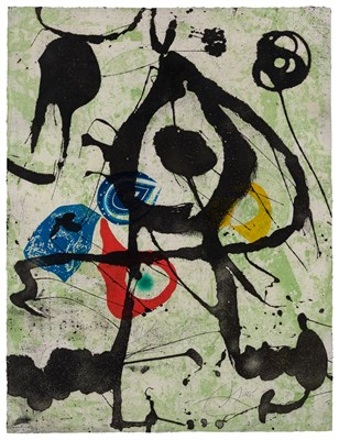 Lot 124 - Joan Miró (1893-1983) GRANS RUPESTRES VI...