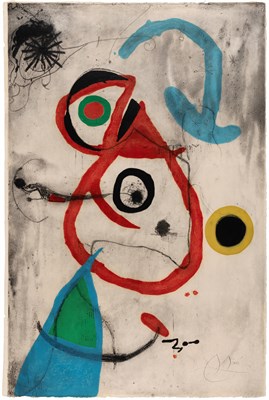 Lot 120 - Joan Miró (1893-1983) BARCELONA VIII (DUPIN...