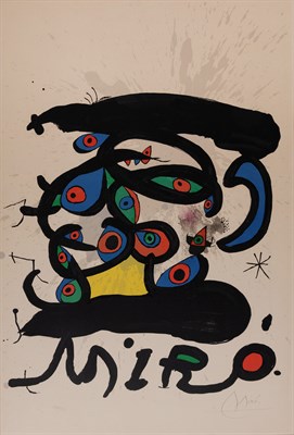 Lot 119 - Joan Miró (1893-1983) AFFICHE POUR...