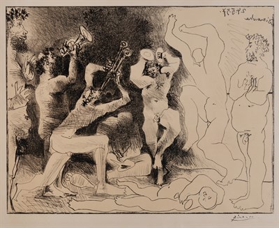 Lot 144 - Pablo Picasso (1881-1973) DANSE DE FAUNES...