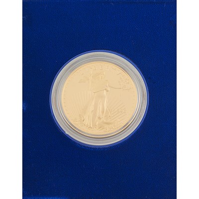 Lot 1029 - United States 1996 Proof One Ounce Gold Eagle...