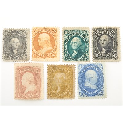 Lot 1063 - United States 1861-62 Issue Offering of Unused...