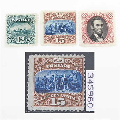 Lot 1066 - United States 1875 Special Printing Three...
