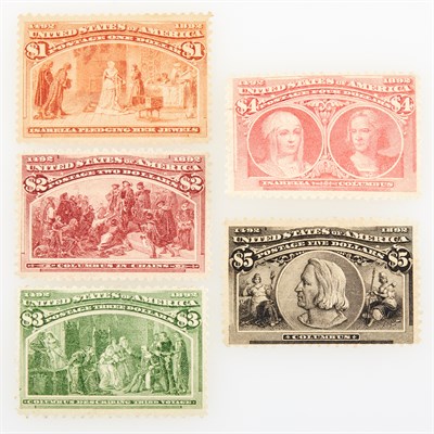 Lot 1069 - United States 1893 Columbian Issue, Scott...