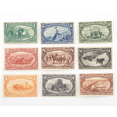 Lot 1072 - United States 1898 Trans-Mississippi Issue,...