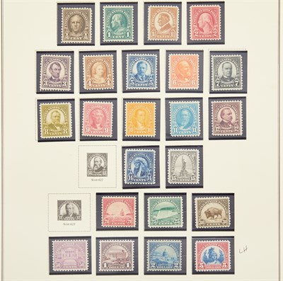 Lot 1073 - United States Postage Stamps from 1867-1926...