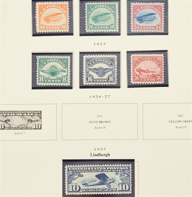 Lot 1075 - United States Air Post Stamps Group of mint...