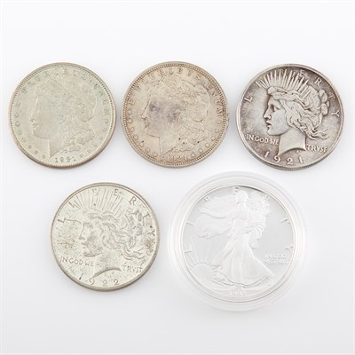 Lot 1008 - United States Silver Dollars Lot of...