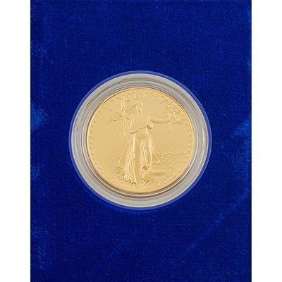 Lot 1028 - United States 1986 Proof One Ounce Gold Eagle...