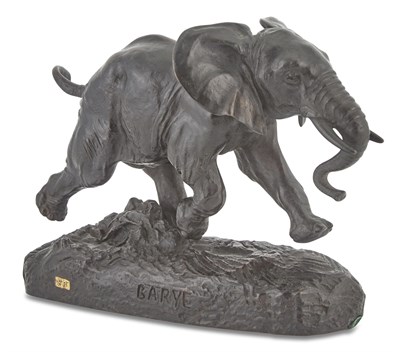 Lot 296 - Bronze Model of Éléphant du Sénégal After...