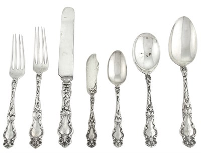 Lot 243 - Wallace Sterling Silver Eton Pattern Flatware...