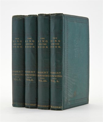 Lot 80 - The Julius and Theodore Cohn Library BROWNING,...