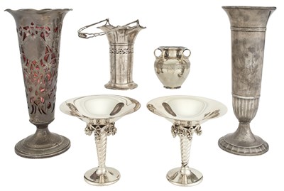 Lot 253 - Group of American Sterling Silver Compotes and...