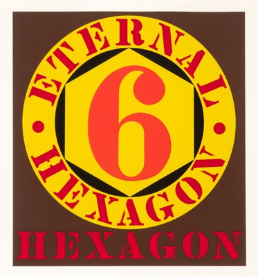 Lot 110A - Robert Indiana (1928-2018) ETERNAL HEXAGON...