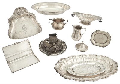 Lot 261 - Group of Silver Table Articles 20th Century...