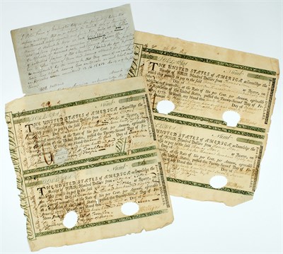 Lot 7 - [AMERICAN REVOLUTION--FORCE, PETER] Four rare...