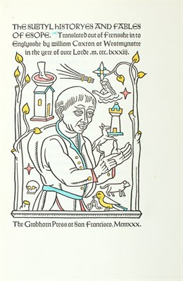 Lot 168 - AESOP The Subtyl Historyes and Fables of Esope....