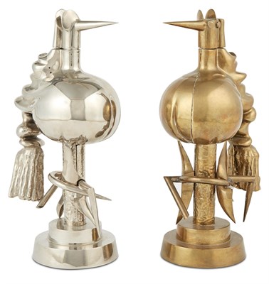 Lot 104 - Wifredo Lam Cuban, 1902-1982 Oiseau du fer &...
