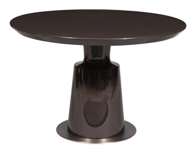 Lot 347 - Holly Hunt Black Lacquered Wood and Bronze...