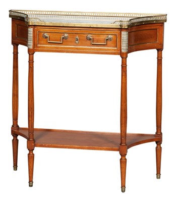 Lot 151 - Louis XVI Style Brass-Mounted Fruitwood and...