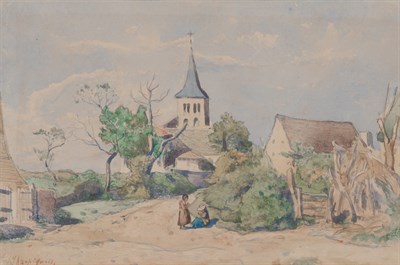 Lot 1003 - Henri-Joseph Harpignies French, 1819-1916...