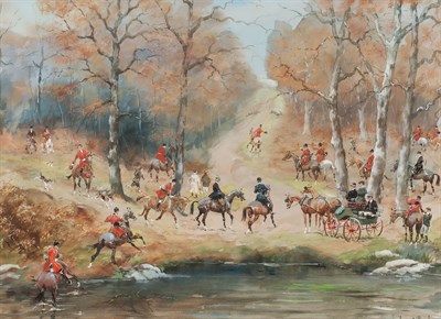 Lot 1027 - Antoine de la Boulaye French, b. 1951 Deer...