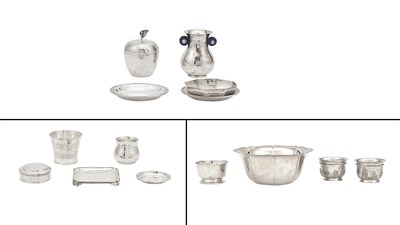 Lot 216 - Group of Sterling Silver Table Articles...