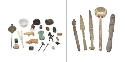 Lot 330 - A "Cabinet of Curiosities" Assortment of World...