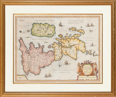 Lot 171 - [MAP-BRITISH ISLES] JANSSON, JAN. Insularum...
