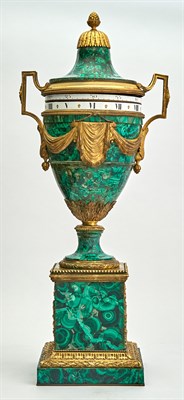 Lot 46 - Demidoff Family: Gilt-Bronze Mounted Malachite...
