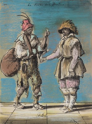 Lot 2034 - EUGENE BERMAN Russian, 1899-1972 Costume...